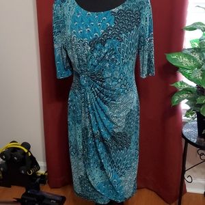 Blue Paisley dress